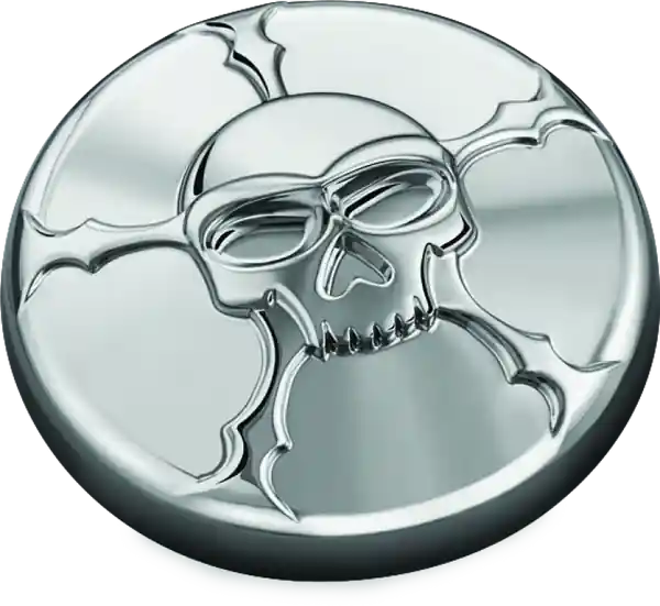 Kuryakyn Zombie Gas Cap Vented Chrome