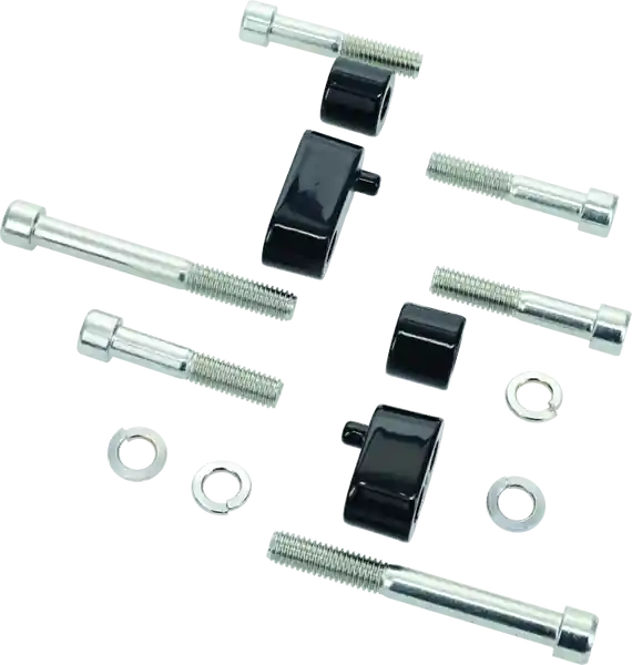 Kuryakyn Driver Floorboard Spacers 09-Up Touring Models Gloss Black