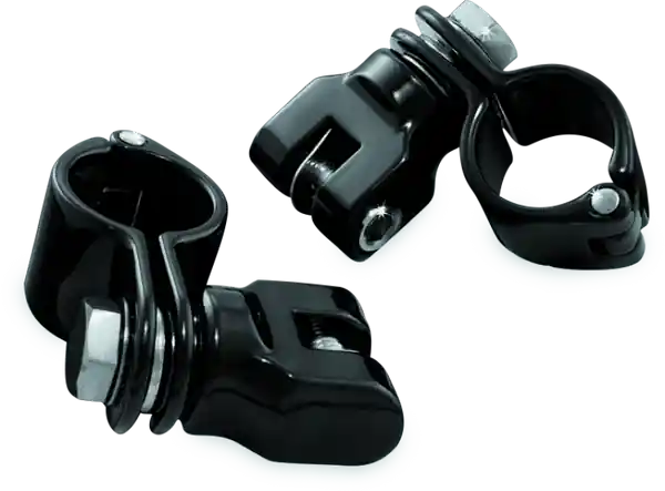 Kuryakyn 1-1/4inch Magnum Quick Clamp With Clevis Black