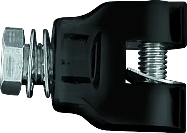 Kuryakyn Short Magnum Peg Mounts With 1/2in-13 Mounting Bolts Black