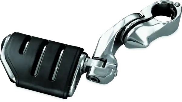 Kuryakyn Tour Tech Trident Dually 4in Back Arm With 1-1/4in Clamps Chrome