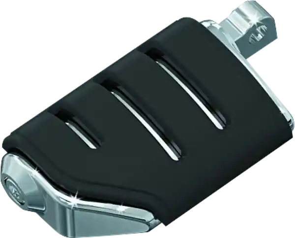 Kuryakyn Trident Dually With Male Mount Adapters Chrome