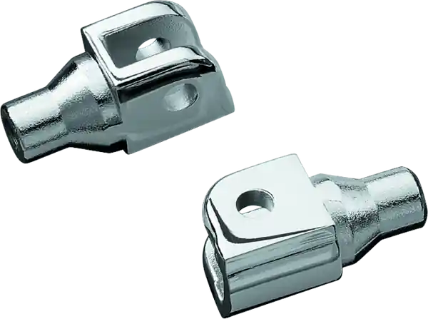 Kuryakyn Tapered Peg Adapter Front Chrome