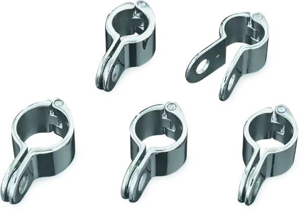 Kuryakyn 1inch Magnum Quick Clamp Chrome (Each)