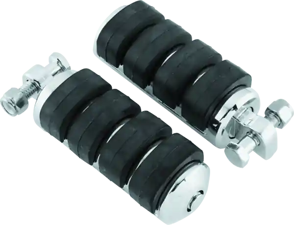 Kuryakyn ISO Peg Large With Male Adapter Chrome (Pair)