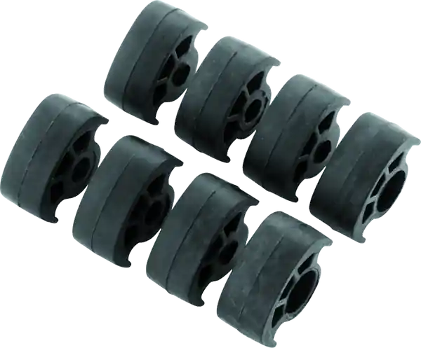 Kuryakyn ISO Small Peg Replacement Rubbers (8 Pcs)