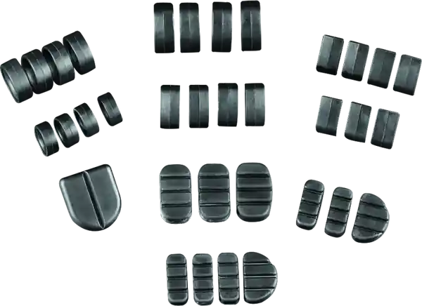Kuryakyn ISO Large Peg Replacement Rubbers (8 Pcs)