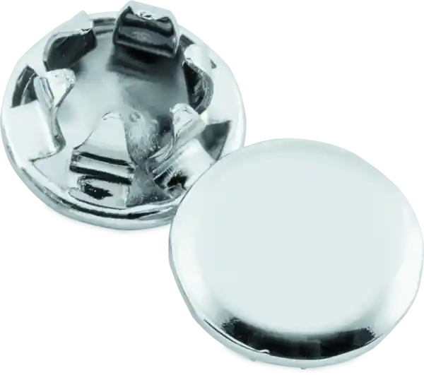 Kuryakyn Custom End Plugs Chrome For 3/8inch Allen Bolts (Set of 6)