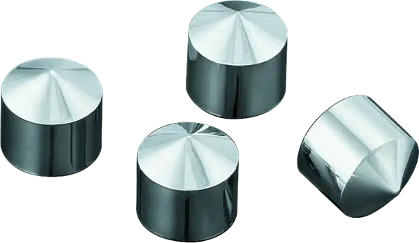 Kuryakyn Peaked Rocker Box Bolt Covers 4 Piece Twin Cam & Milwaukee-8