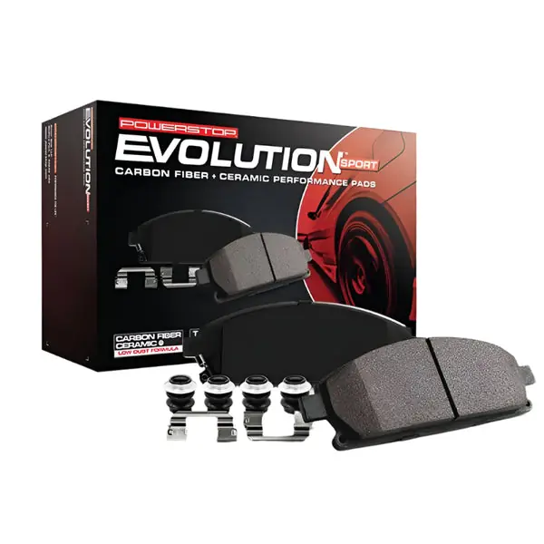 Power Stop 2024 Ford Mustang Front Z23 Evo Sport Pad w/Hardware
