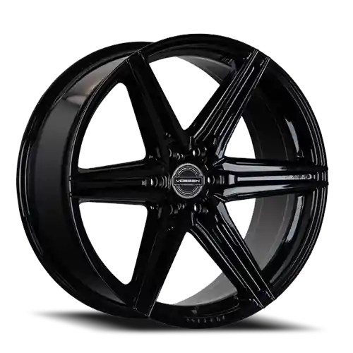 Vossen HF6-2 20x9.5 / 6x135 / ET15 / Deep Face / 87.1 - Gloss Black Wheel
