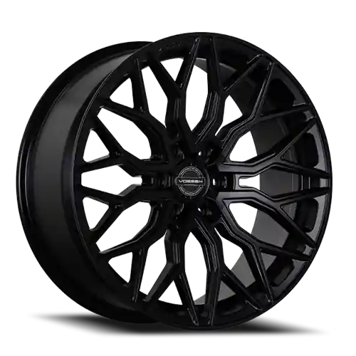 Vossen HF6-3 20x9.5 / 6x139.7 / ET15 / Deep Face / 106.1 - Satin Black Wheel