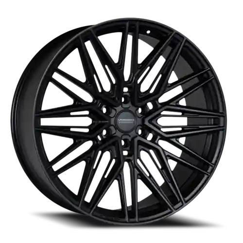 Vossen HF6-5 22x12 / 6x139.7 / ET-44 / Ultra Deep Face / 106.1 - Satin Black Wheel