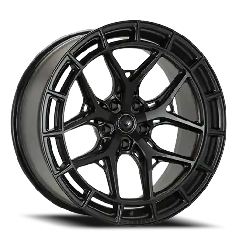 Vossen HFX-1 20x10 / 5x127 / ET-18 / Super Deep / 71.5 CB - Satin Black Wheel