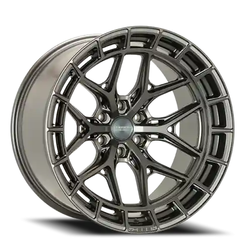 Vossen HFX-1 22x10 / 6x139.7 BP / ET-18 / 106.1 CB / Super Deep - Matte Gunmetal Wheel