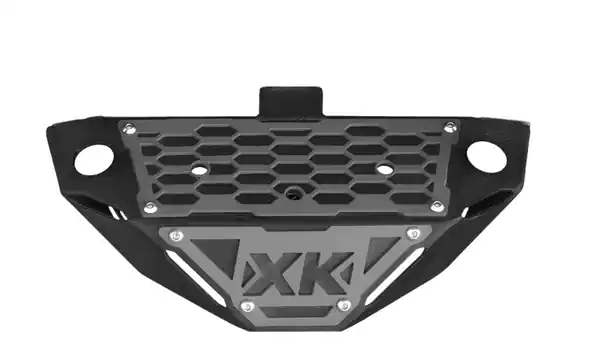 XK Glow Hitch Receiver Step And Whip Plate
