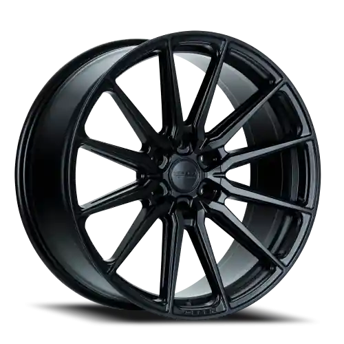 Vossen HF6-1 22x9.5 / 6x139.7 / ET20 / Deep Face / 106.1 - Satin Black Wheel
