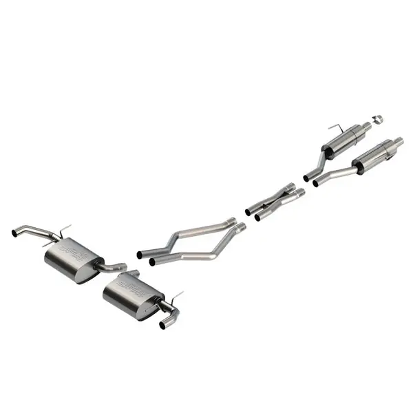 Borla 22-24 Jeep Grand Cherokee Overland Summit V6 2WD & 4WD S-TYPE Cat-Back Exhaust