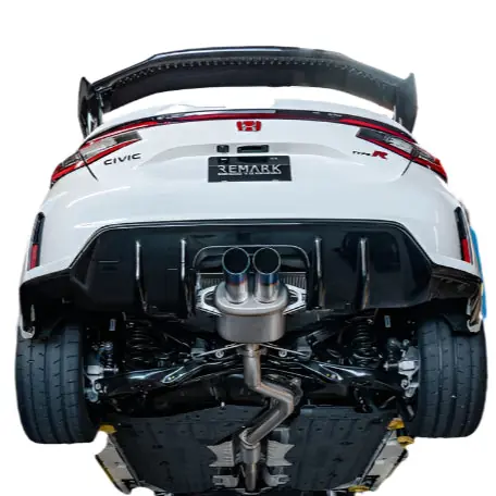 Remark 2023+ Honda Civic Type-R (FL5) Sports Touring Catback Titanium Exhaust/SUS304 Front Pipe