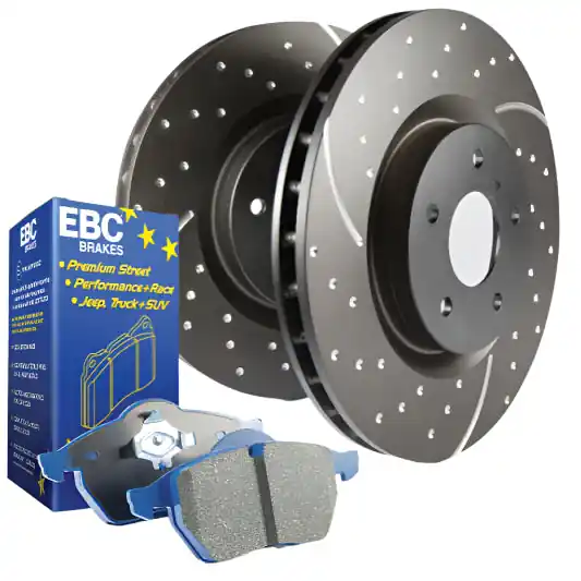 EBC S6 Brake Pad and Rotor Kit