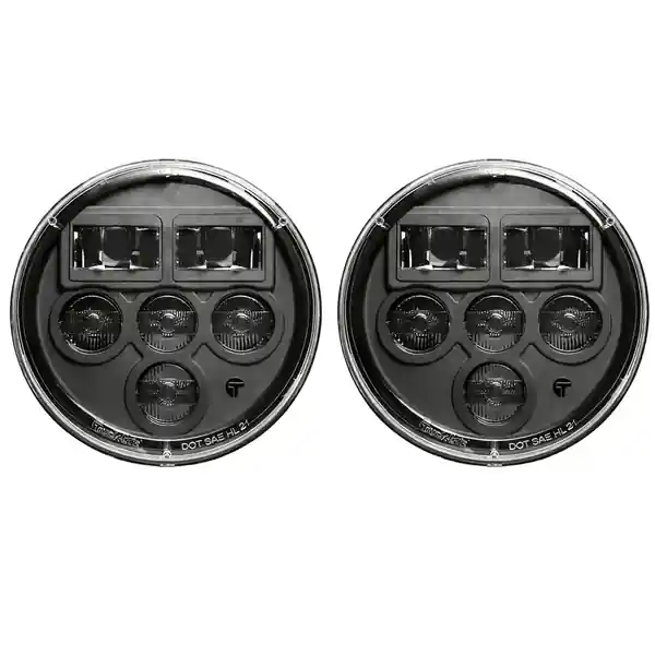 Rigid Industries Truck-Lite 7in Round Headlight - Set of 2