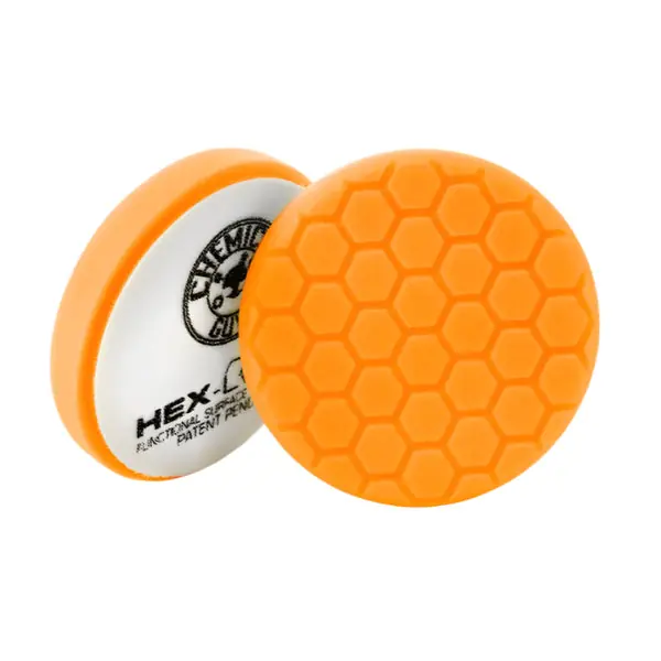 Chemical Guys Hex-Logic Self-Centered Medium-Heavy Cutting Pad - Orange - 4in