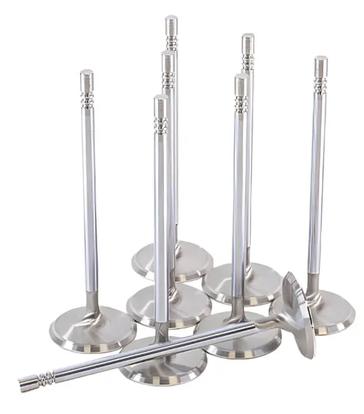 GSC P-D Ford Voodoo/Predator 32.5mm Head STD 109.8mm Long Chrm Super Alloy Exhaust Valve - Set of 8