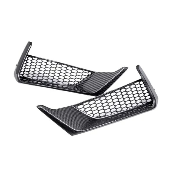 Anderson Composites 2024+ Ford Mustang Dark Horse Carbon Fiber Front Bumper Inserts