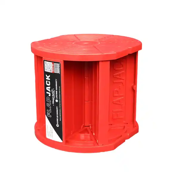 Weigh Safe Flap Jack Block & Flap Step Shoe Scraper w/Bag
