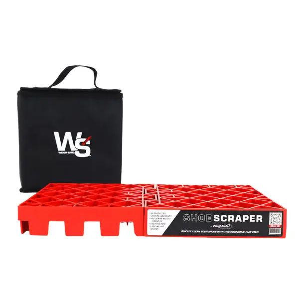 Weigh Safe Flap Step Shoe Scraper w/Bag
