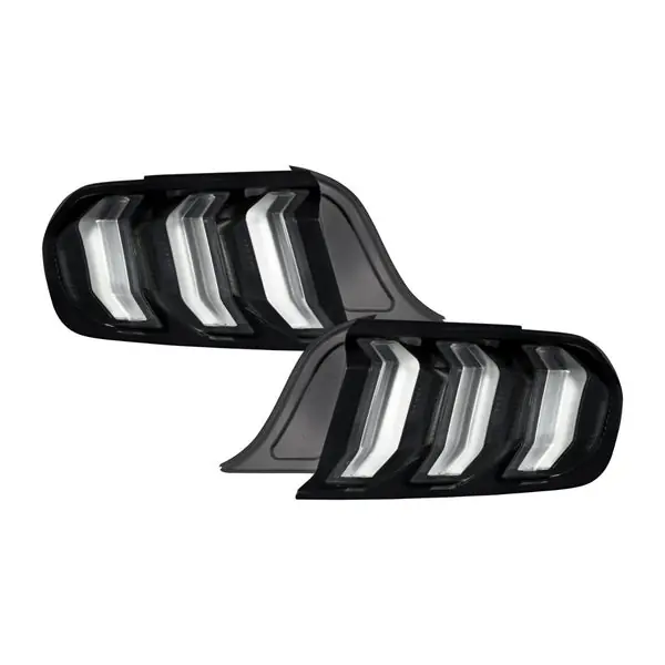 Form Lighting - 2015-2023 Ford Mustang LED Tail Lights Smoke (pair)