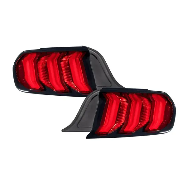 Form Lighting - 2015-2023 Ford Mustang LED Tail Lights Red (pair)