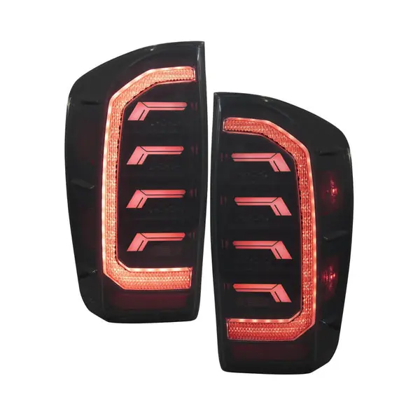 Form Lighting - 2016-2023 Toyota Tacoma LED Tail Lights Smoked (pair)