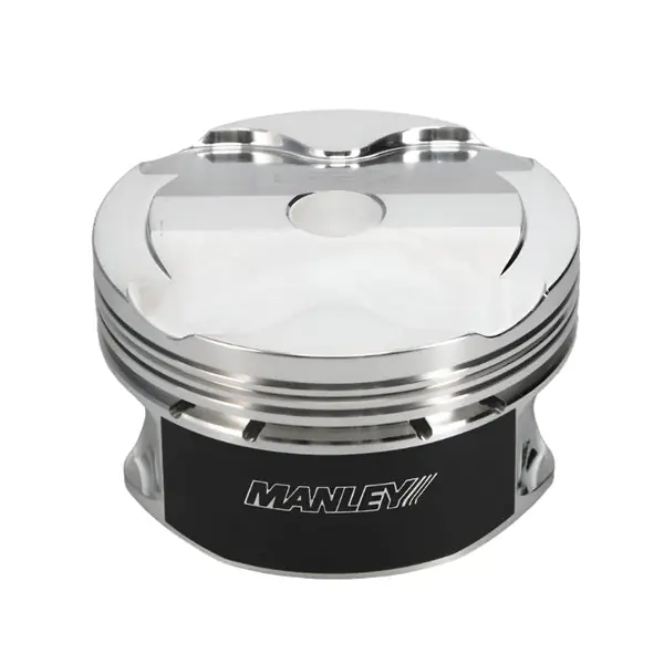 Manley 2018+ Ford Coyote 5.0L DOHC +1cc Dish 3.662in Bore 11:1 CR Platinum Extreme Duty Piston Set