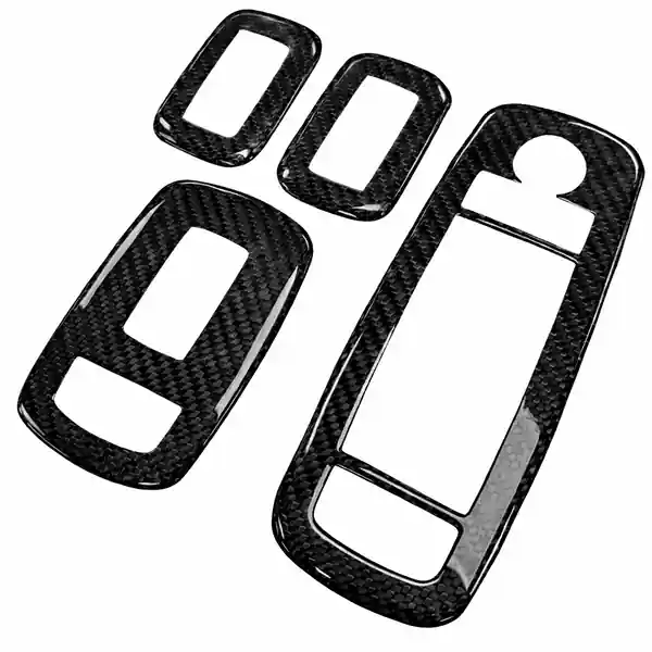 2019+ RAM 1500/ TRX Carbon Fiber Widow Switch Bezel Covers