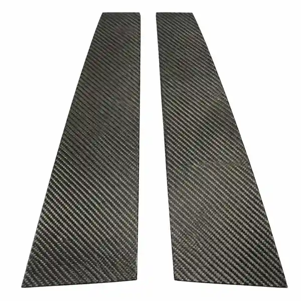 2019+ RAM 1500/ TRX / RHO Carbon Fiber Exterior Widow Pillar Covers