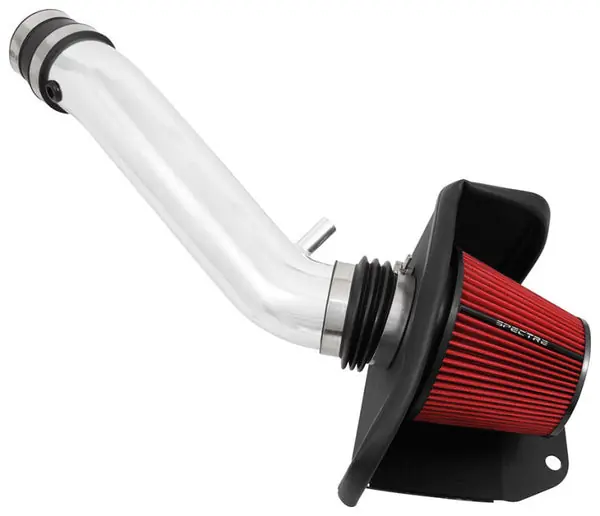 Spectre 16-24 Jeep Grand Cherokee V6-3.6L F/I Air Intake Kit - Polished w/Red Filter