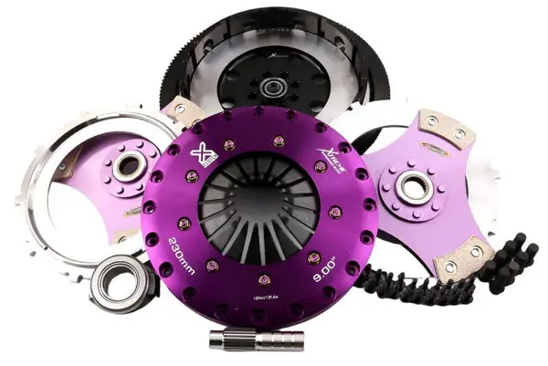 XClutch 17-21 Honda Civic Type R 2.0L 9in Twin Solid Ceramic Clutch Kit