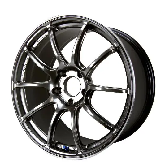Advan RZII 17x8.5 +31 5-114.3 Racing Hyper Black Wheel