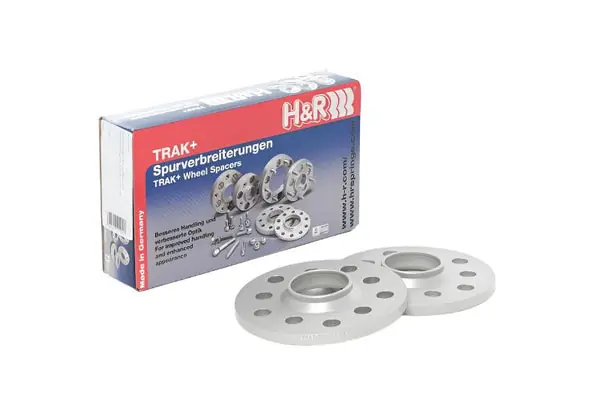 H&R Trak+ 10mm DR Wheel Adaptor Bolt 5/100 Center Bore 57.1 Bolt Thread 14x1.5 - Black