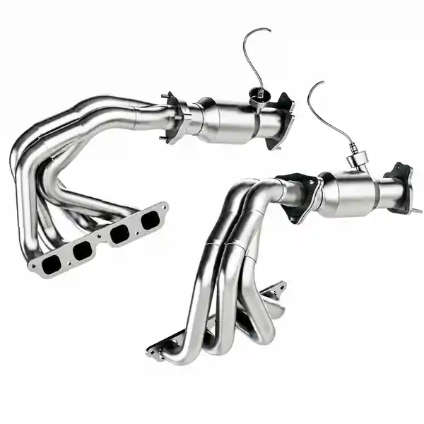 Kooks 22+ Chevrolet C8 Corvette Z06 LT6 1-7/8in. x 2in. SS Tri-Y Headers w/ GREEN Cats