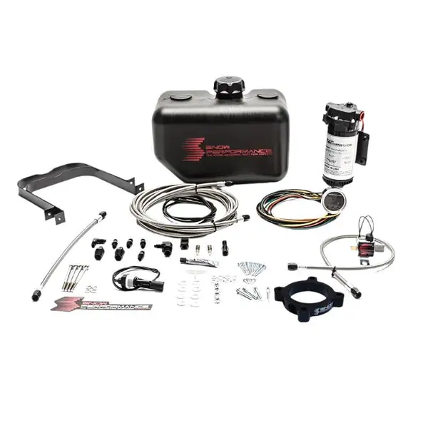Snow Performance Stg 2 Boost Cooler 13-18 Ford Focus ST Water Inj Kit (SS Braided Line/4AN Fittings)