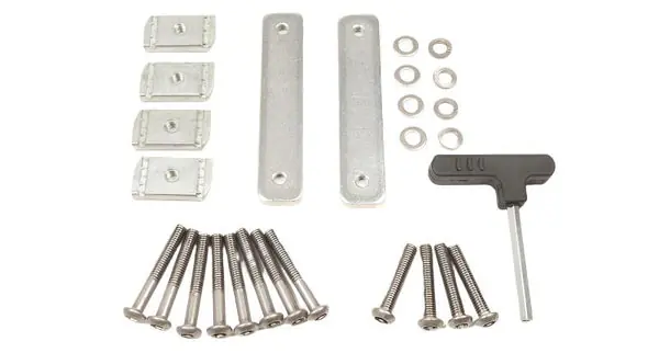 Rhino-Rack Kayak Carrier Fitting Kit for Vortex/Heavy Duty Bar (Suits S510/S512/S512X)