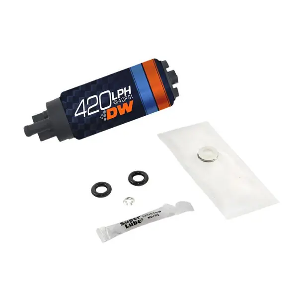 Deatschwerks DW420 Series 420lph In-Tank Fuel Pump w/ Install Kit For Civic (Excludes Si) 06-11