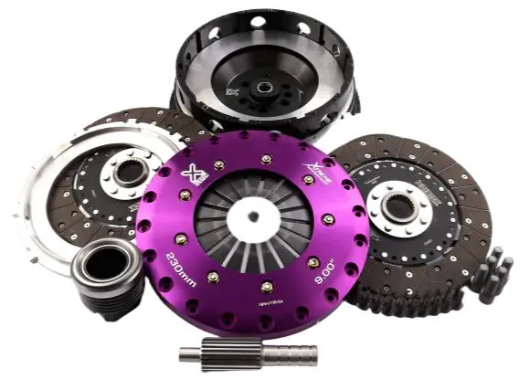 XClutch 9" Twin Solid Organic Clutch Kit 15-18 BMW M3 Base 3.0L