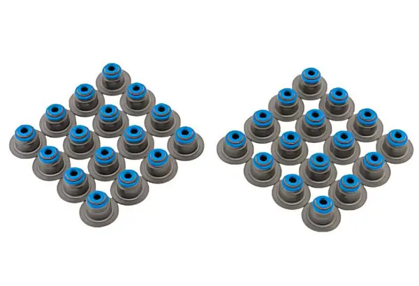 GSC P-D Ford Mustang 5.0L Gen 3 Coyote Valve Stem Seal w/Integrated Spring Seat - Set of 32