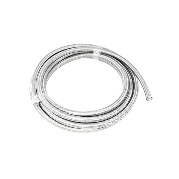 DeatschWerks 6AN SS Double Braided PTFE Hose 20 Feet