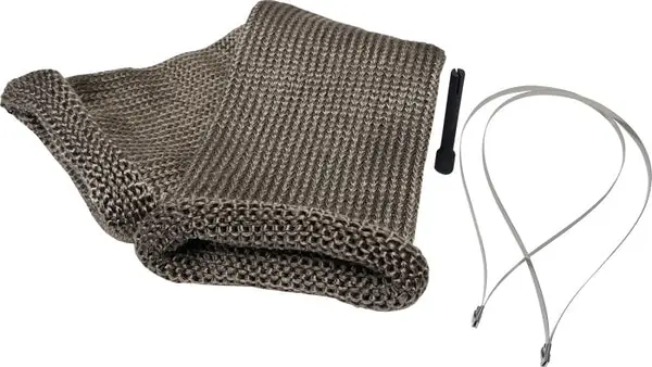 DEI Titanium 4in Knit Exhaust Sleeve - 12"
