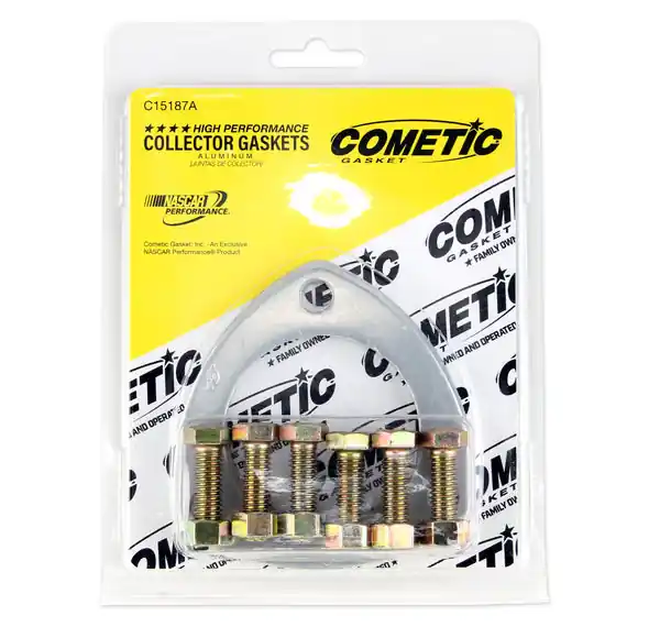 Cometic Exhaust Header Collector Gasket .040" Aluminum-2.5" Diameter Port-3.5" Bolt Circle-Set