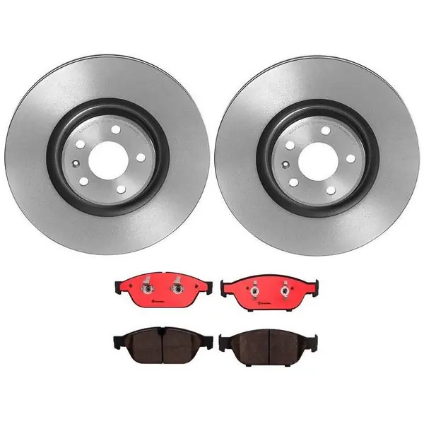 Brembo OE 12-18 Audi A6/A6 Quattro/A7 Quattro/10-18 A8 Quattro Front Disc Brake Kit